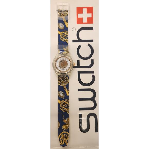 Vintage Swatch automatic watch ST. PETERS GATE SAK106 bundle with golf tees NOS - Picture 4 of 17